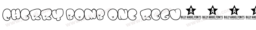 Cherry Bomb One Regu字体转换